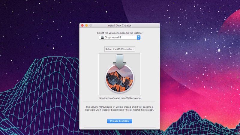 create a startup usb disk for mac